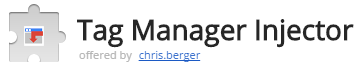 Tag Manager Injector Tag Manager Injector