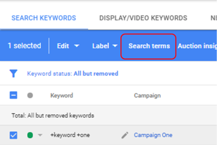 How to Navigate to Search Terms How to Navigate to Search Terms