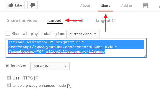YouTube-Embed-Code-Location YouTube-Embed-Code-Location