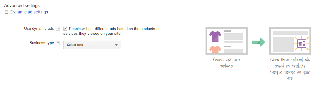 adwords dynamic remarketing campaign settings adwords dynamic remarketing campaign settings
