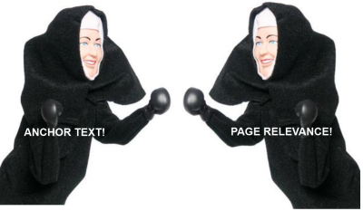anchor text vs page relevance