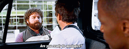 are you ready to apologize are you ready to apologize