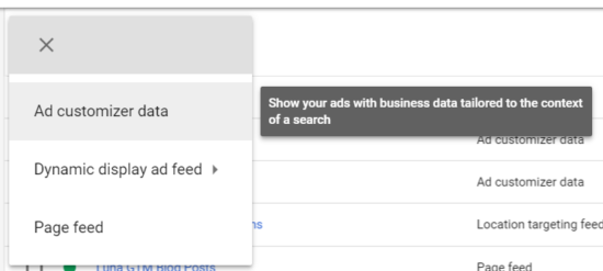 AdWords Ad Customizer AdWords Ad Customizer
