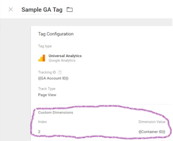 Add the Custom Dimension to your tags Add the Custom Dimension to your tags