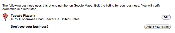 edit listing edit listing