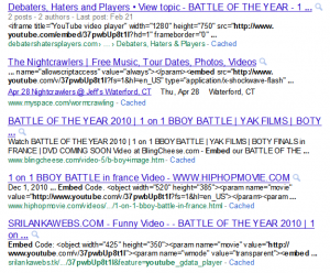 YouTube Embed Search Results YouTube Embed Search Results