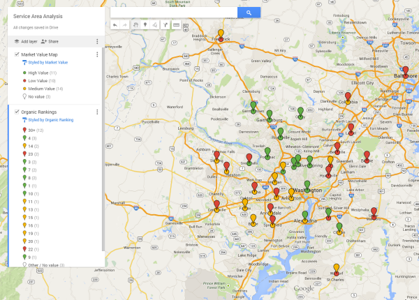 google-map-call-tracking-categorized-by-market-value-and-organic-ranking