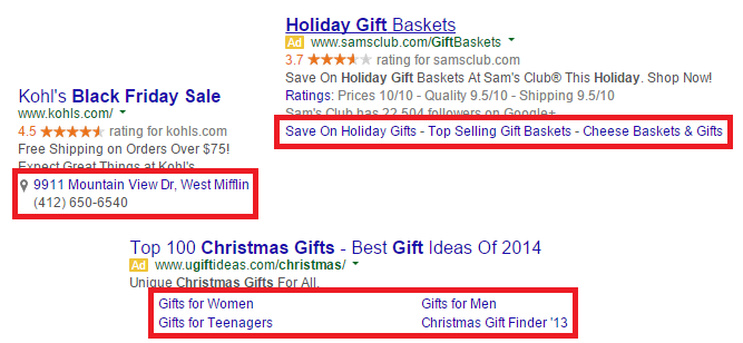 AdWords Ad Extensions for Holiday PPC AdWords Ad Extensions for Holiday PPC