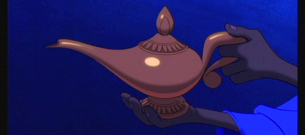 A genie's lamp.