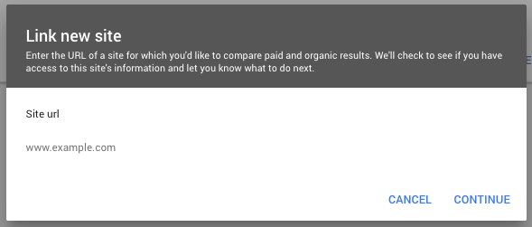 link site to AdWords and Search Console link site to AdWords and Search Console