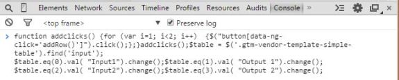 lookuptable-console lookuptable-console