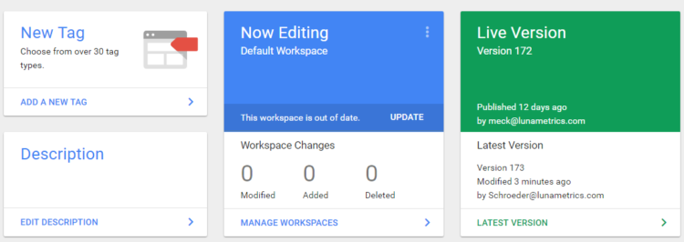 new workspace available - from now editing overview tab new workspace available - from now editing overview tab