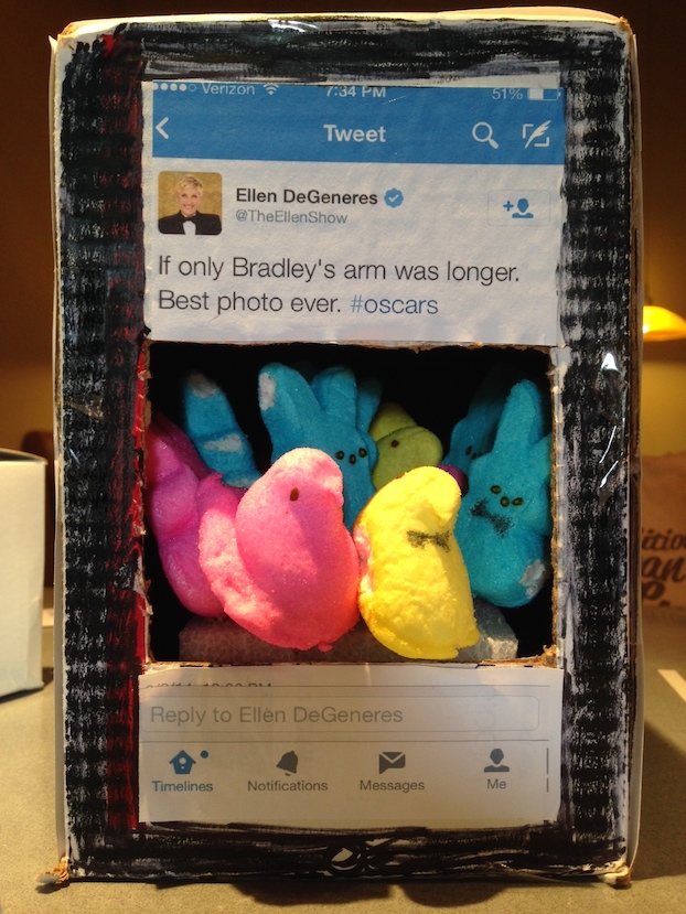 Peeps Diorama