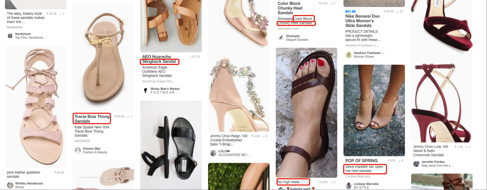 pinterest keyword search results