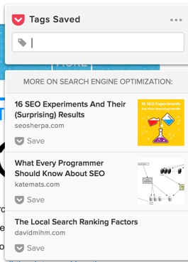 Pocket: Bookmaring chrome extension Pocket: Bookmaring chrome extension