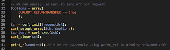 outputting requested information outputting requested information
