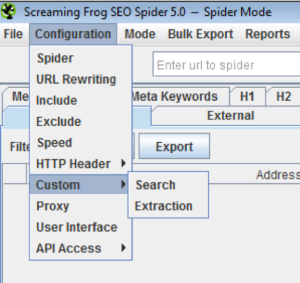 screamingfrogConfig