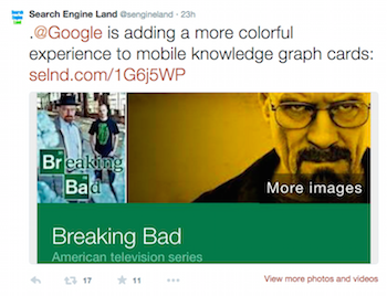 Search Engine Land's Social Share Search Engine Land's Social Share