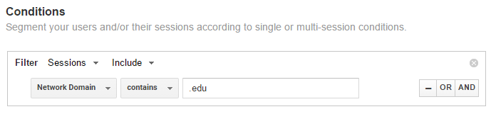 Advanced Segment Edu Traffic Example Advanced Segment Edu Traffic Example