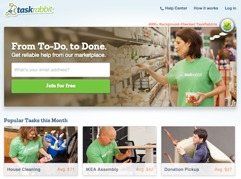 taskrabbit short form