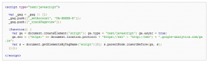 Google Analytics Asynchronous Tracking Code Google Analytics Asynchronous Tracking Code