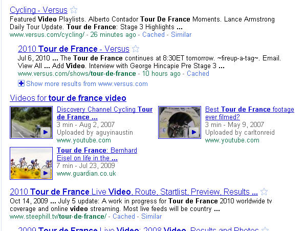 Search results for "Tour de France video" showing video results Search results for "Tour de France video" showing video results