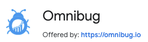 Omnibug logo and text