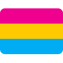 pansexual Pride Flag emoji