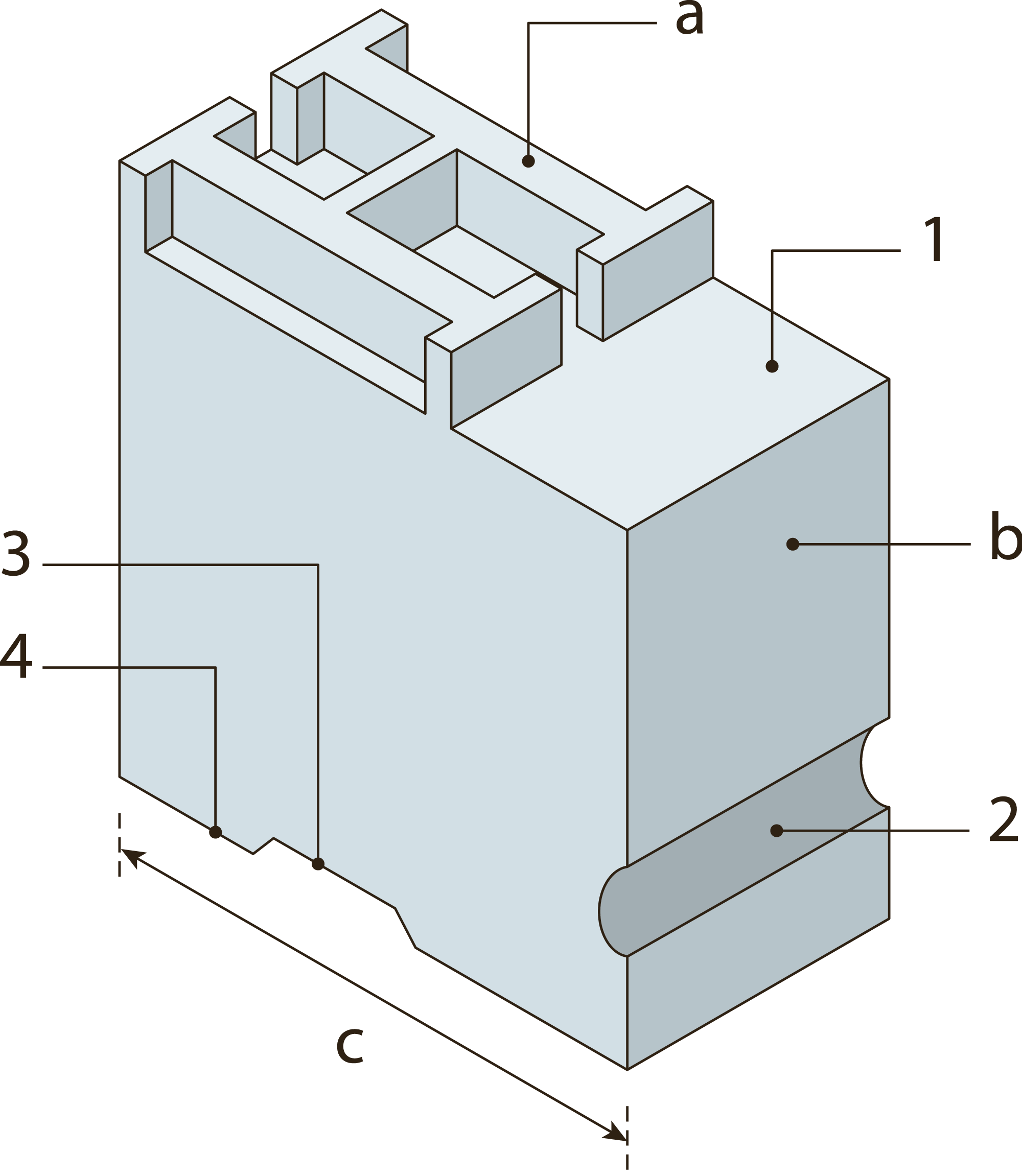Um metal de classificação ilustração