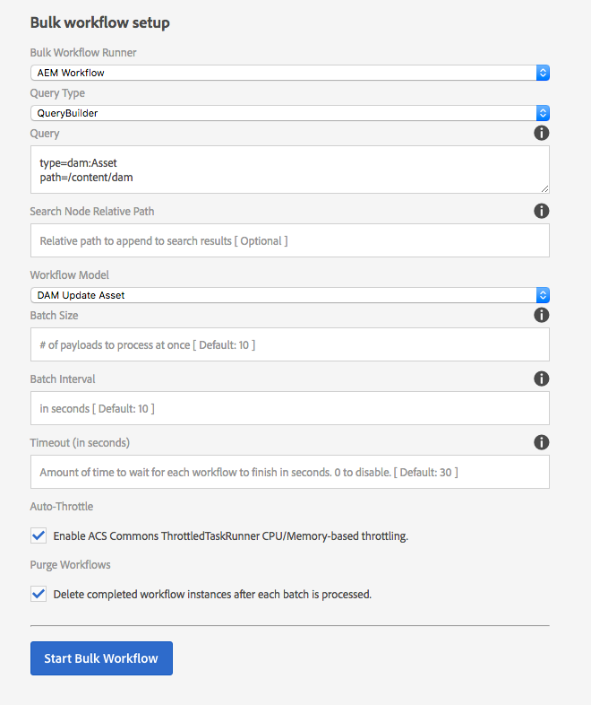 bulk workflow setup image