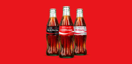 Customized coke bottles