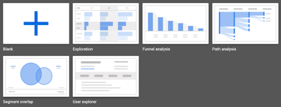 screen grab of available analysis tools in app + web