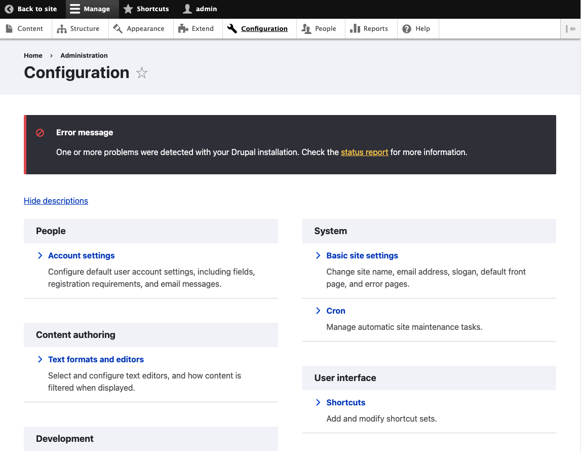 ""drupal 10 layout